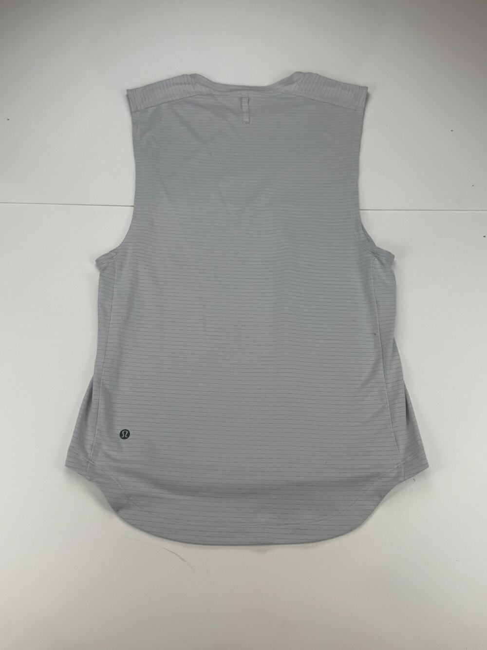Lululemon Mens L Better Every Day Training Tank Gray Sleeveless Flaw